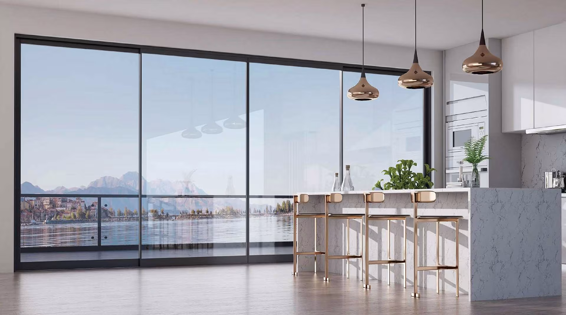Double Glazed Smart Slide Doors Perth - Modern Aluminium Windows and Doors
