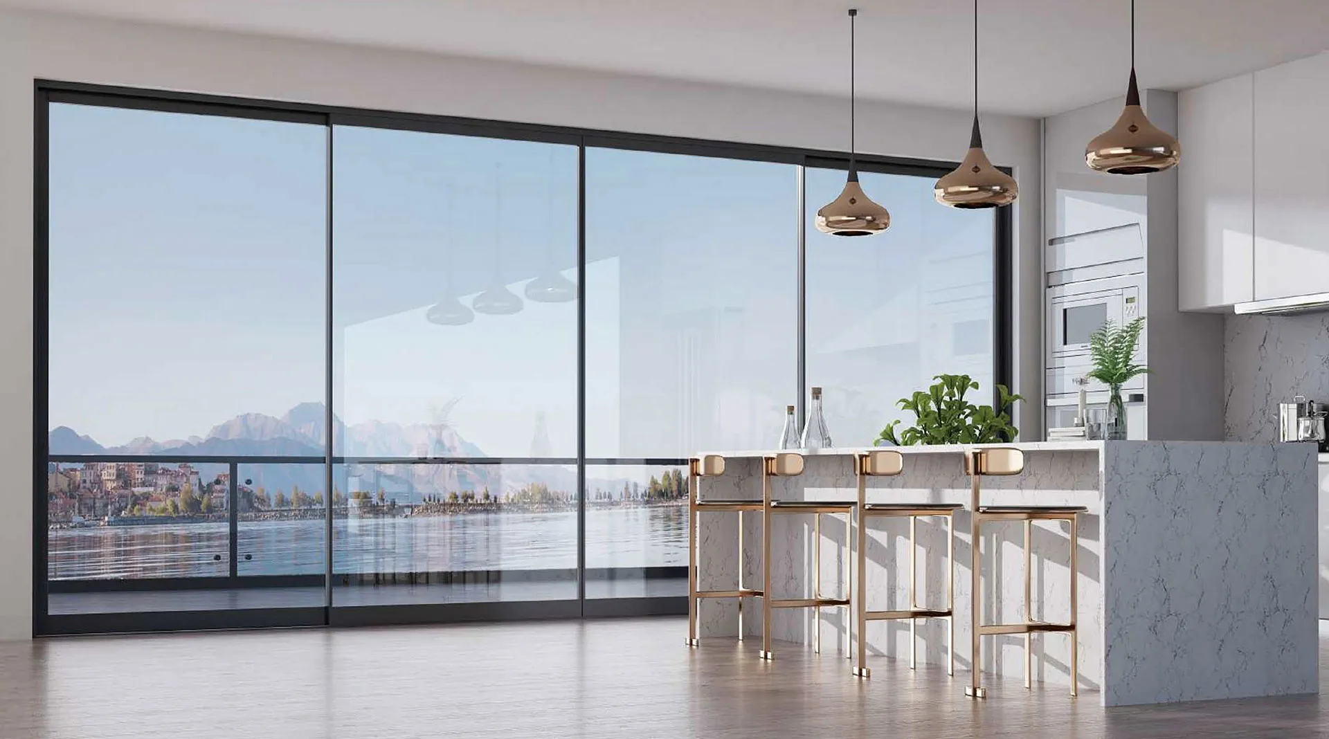 Double Glazed Smart Slide Doors Perth - Modern Aluminium Windows and Doors
