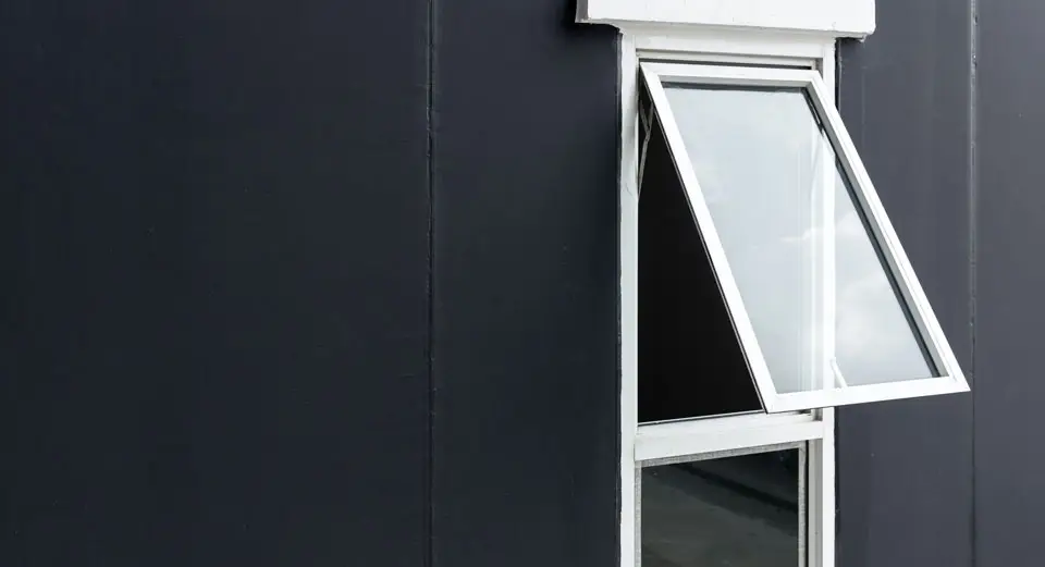 Double glazed sliding windows bedroom installation